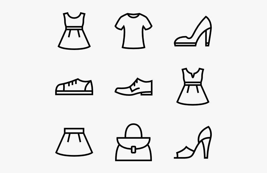 Fashion Elements - Transparent Shirt Icon, Transparent Clipart