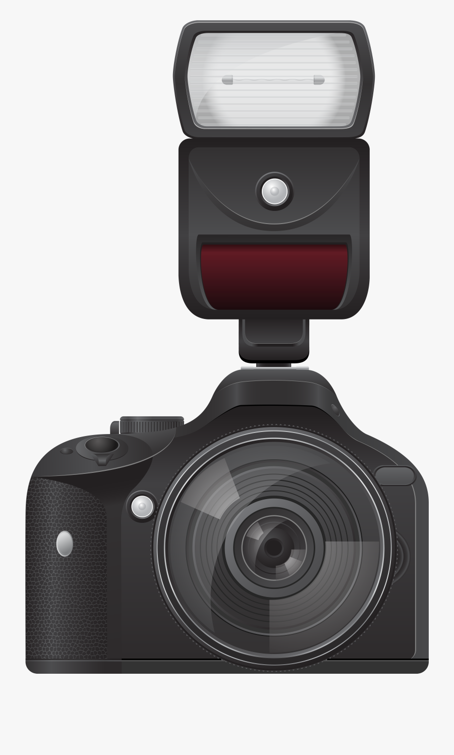 Camera With Flash Transparent Png Image Png Download - Camera Flash Png Gif, Transparent Clipart