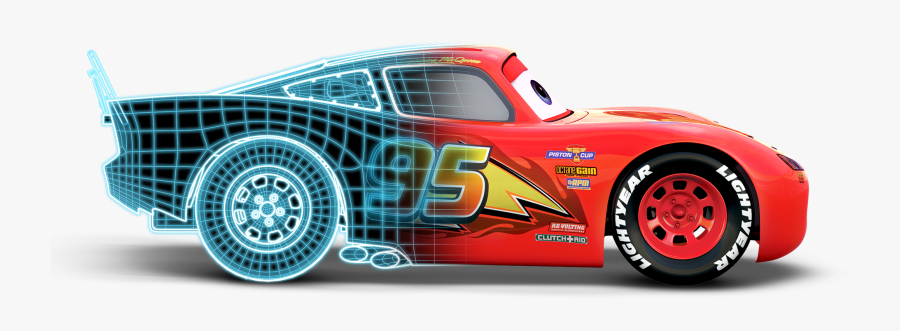Clip Art Relampago Maquim Png - Mater Cars 3 Lightning Mcqueen, Transparent Clipart