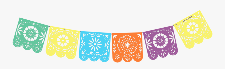 Blog Feat - Papel Picado Banner Clipart, Transparent Clipart