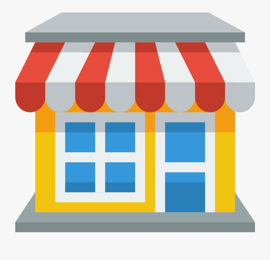 Transparent Shopping Center Clipart - Vector Store Icon Png, Transparent Clipart