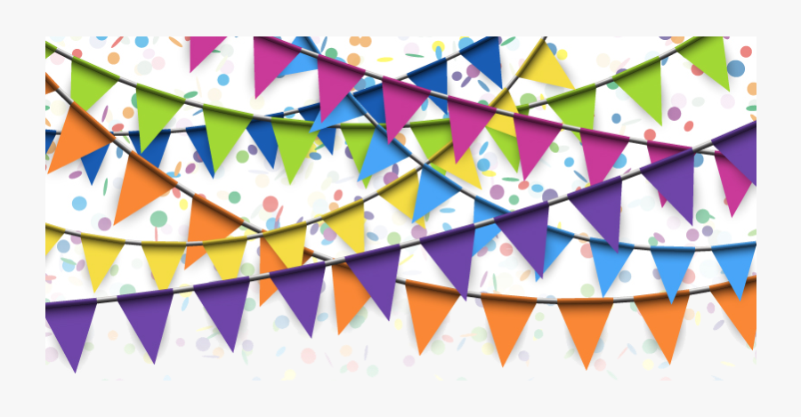 Flag Confetti Stock Photography - Banners And Confetti Png, Transparent Clipart