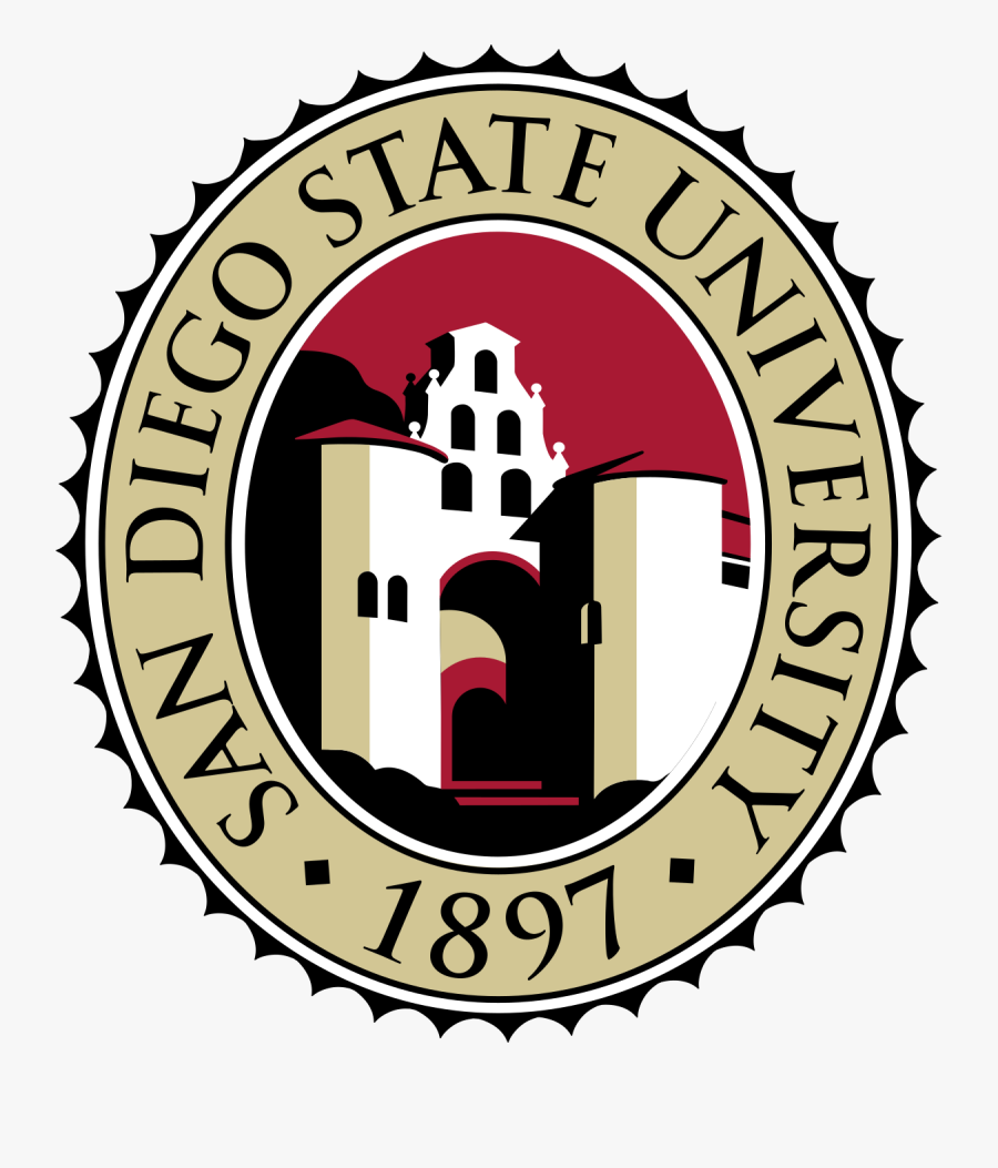 1 - San Diego State Seal, Transparent Clipart