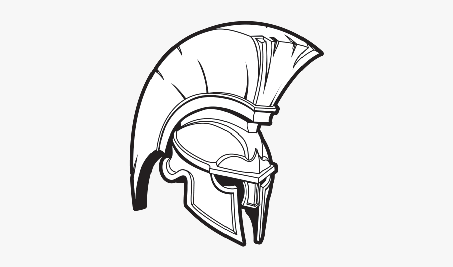 Spartan Clipart Centurion Helmet - Draw A Roman Helmet, Transparent Clipart