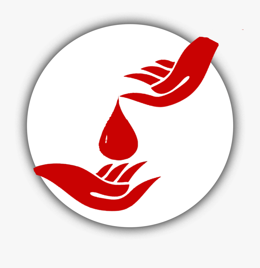Logo - Blood With Helping Hands, Transparent Clipart
