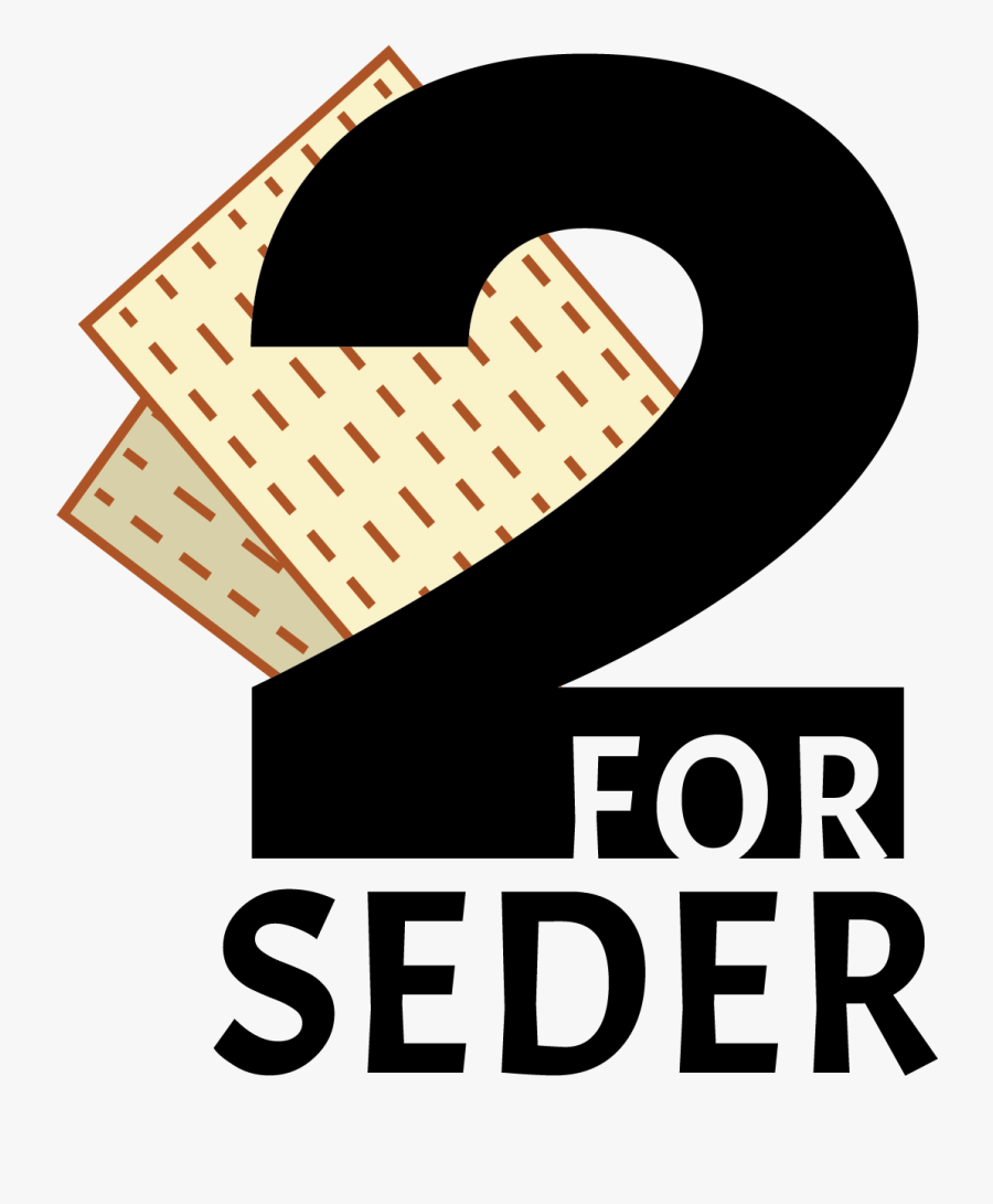 2 For Seder - Illustration, Transparent Clipart