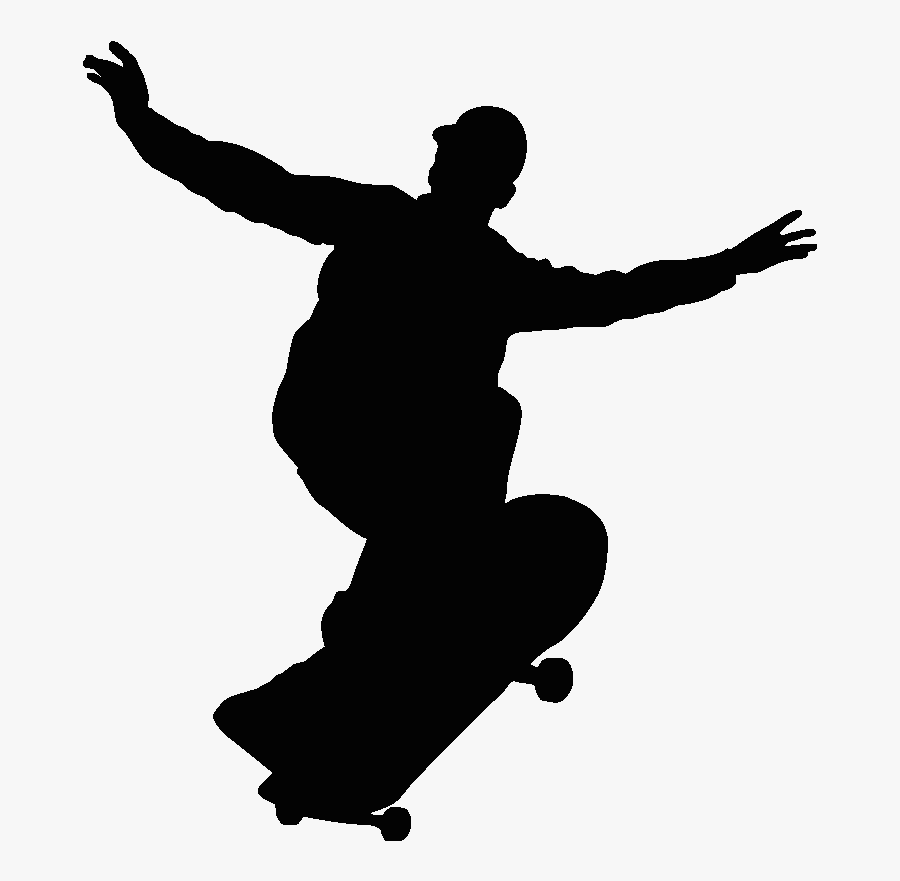 Skateboard Silhouette Clip Art