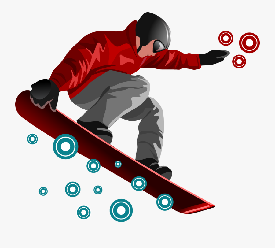 Download Snowboarding Jumping Png Transparent 412, Transparent Clipart