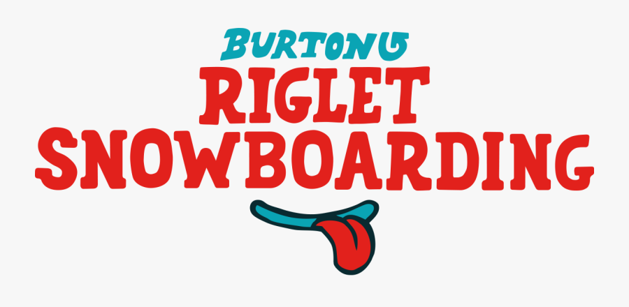 Burton Riglet Snowboard Logo, Transparent Clipart