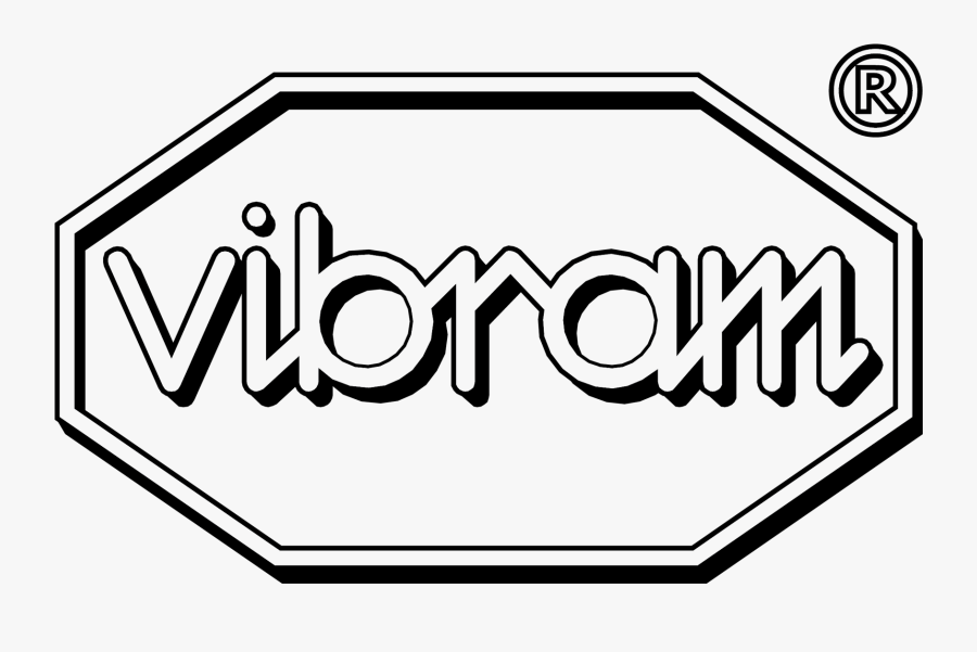 Vibram Logo, Transparent Clipart