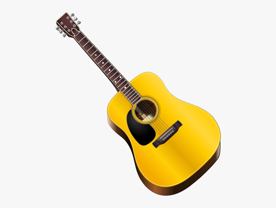 Transparent Electric Guitar Clipart - Left Handed Classical Guitar, Transparent Clipart