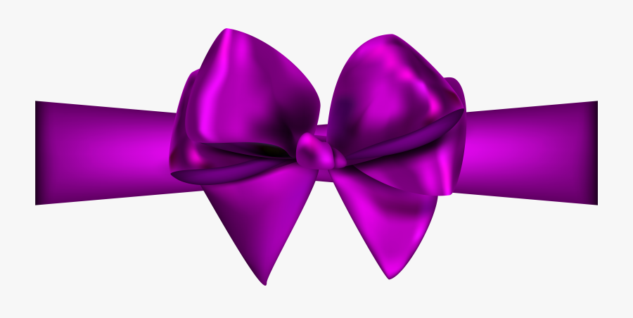 Transparent Png Purple - Transparent Background Blue Ribbon, Transparent Clipart