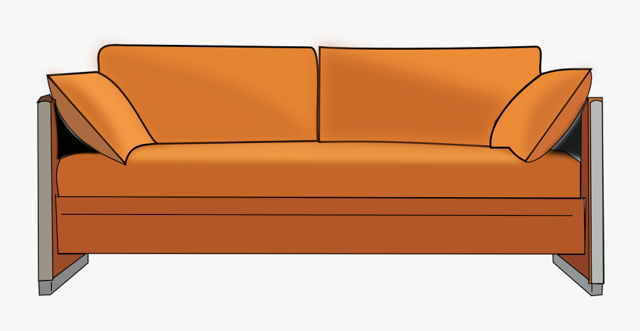 Home Furniture Png -png Sofa Clip Art, Transparent - Sofá Desenho Png, Transparent Clipart