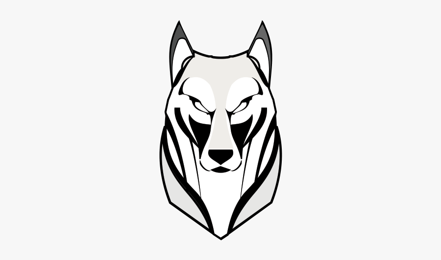 Coyote Drawing - Wolf Head Line Art, Transparent Clipart