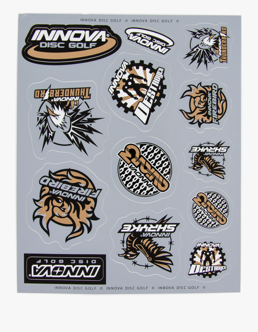 Innova Sticker Sheet, Transparent Clipart