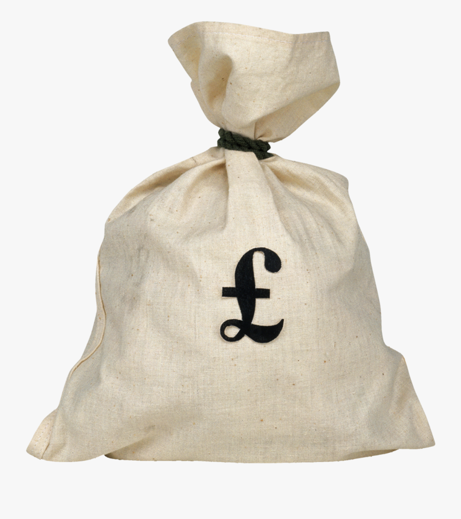 Transparent Money Bag Clipart - Bag Of Pounds Png, Transparent Clipart