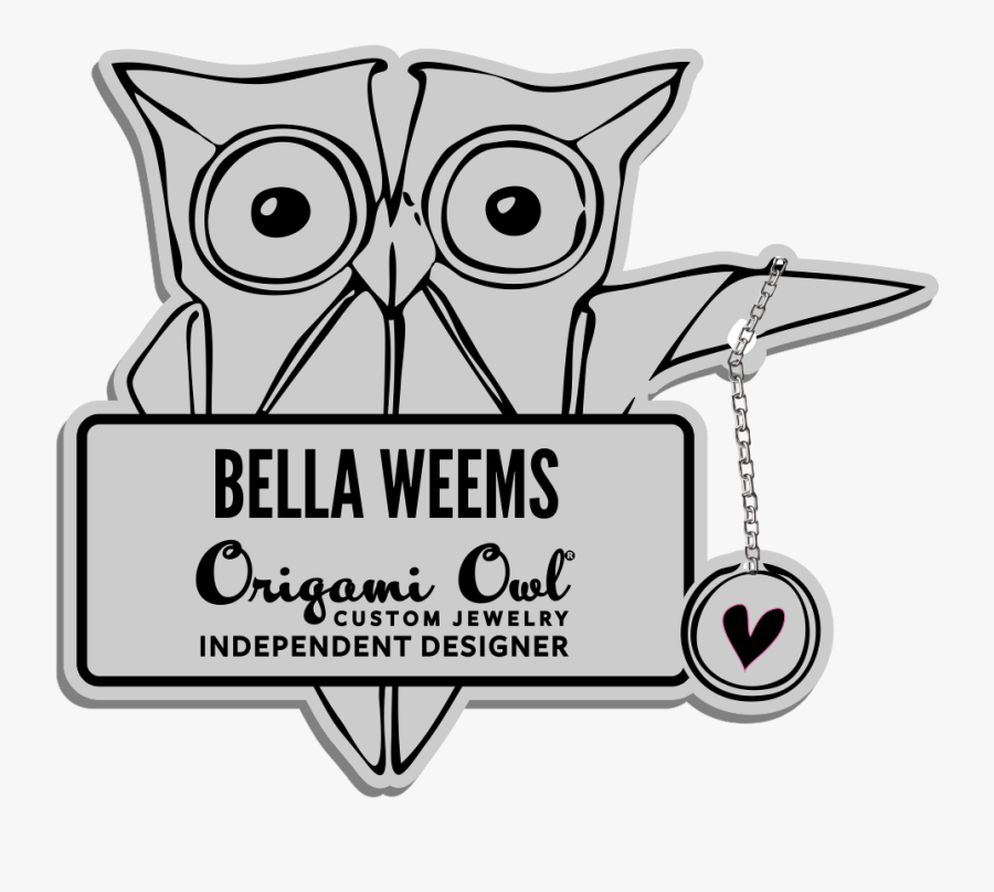 Origami Owl Owl, Transparent Clipart