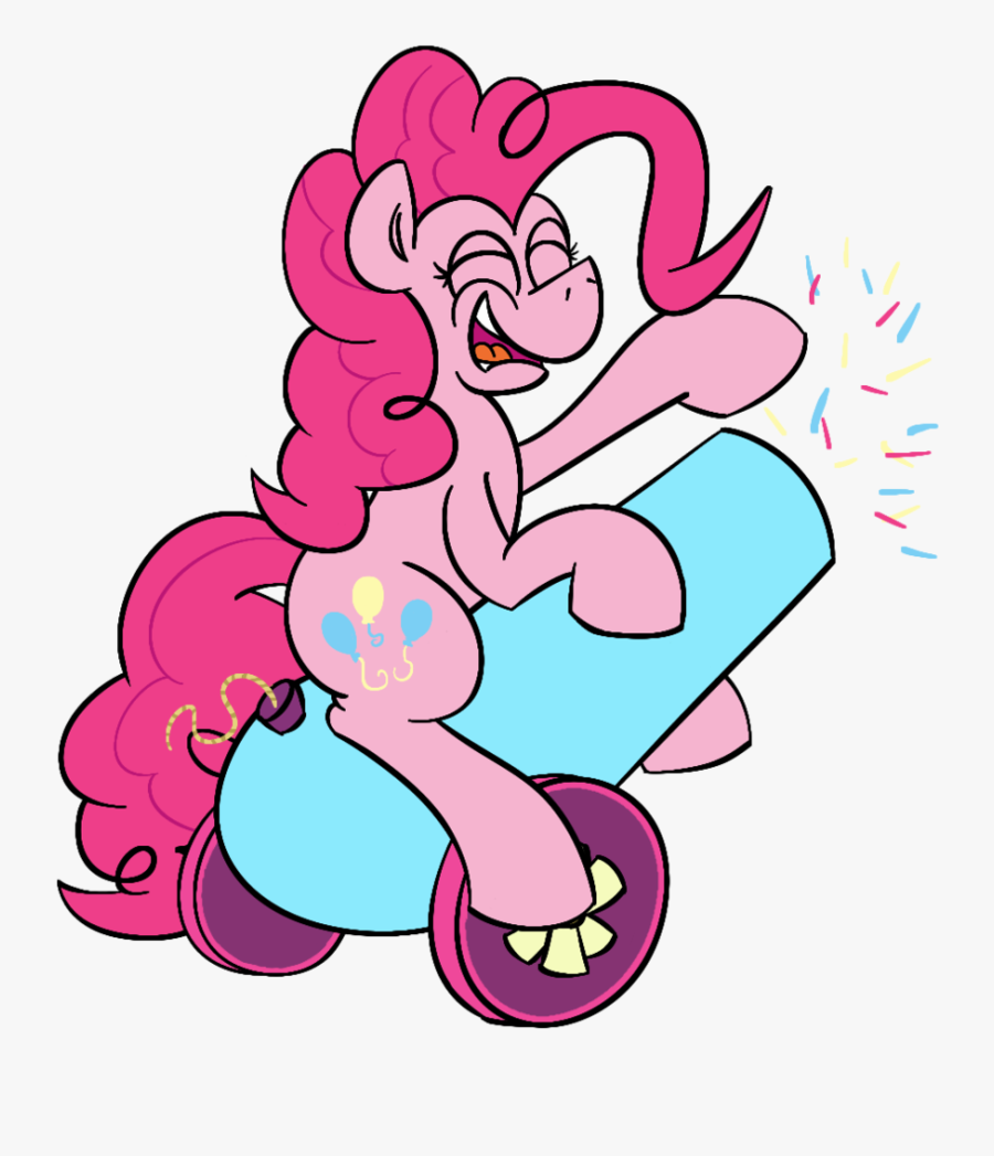 Cowsrtasty, Confetti, Party Cannon, Pinkie Pie, Safe, - Cartoon, Transparent Clipart