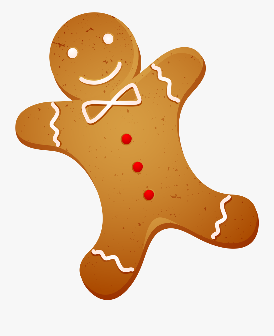 Gingerbread House Gingerbread Man Cookie - Cookie Gingerbread Man Vector, Transparent Clipart