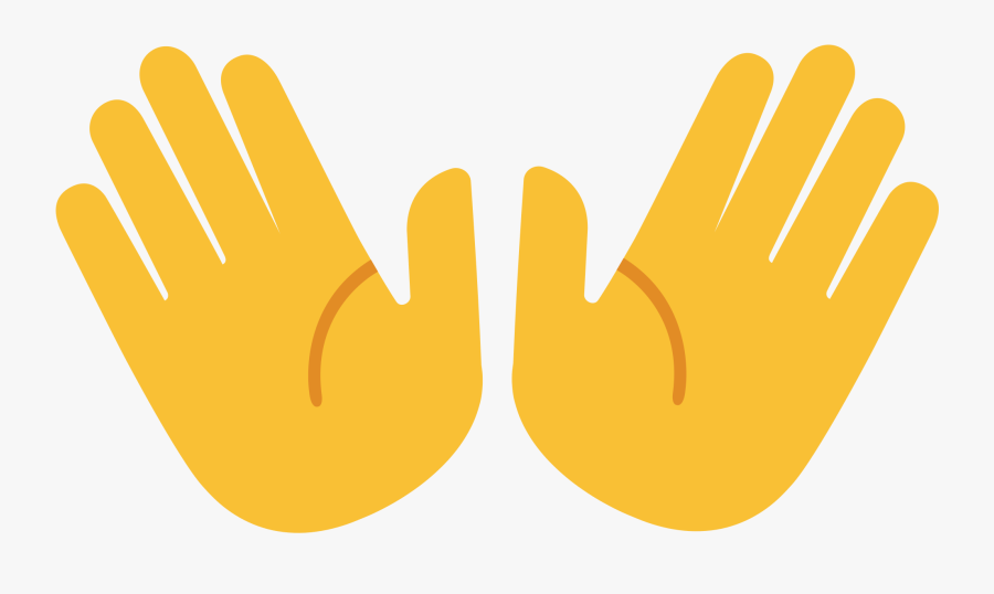 Clip Art Respect Emoji - Hand Hug Emoji, Transparent Clipart