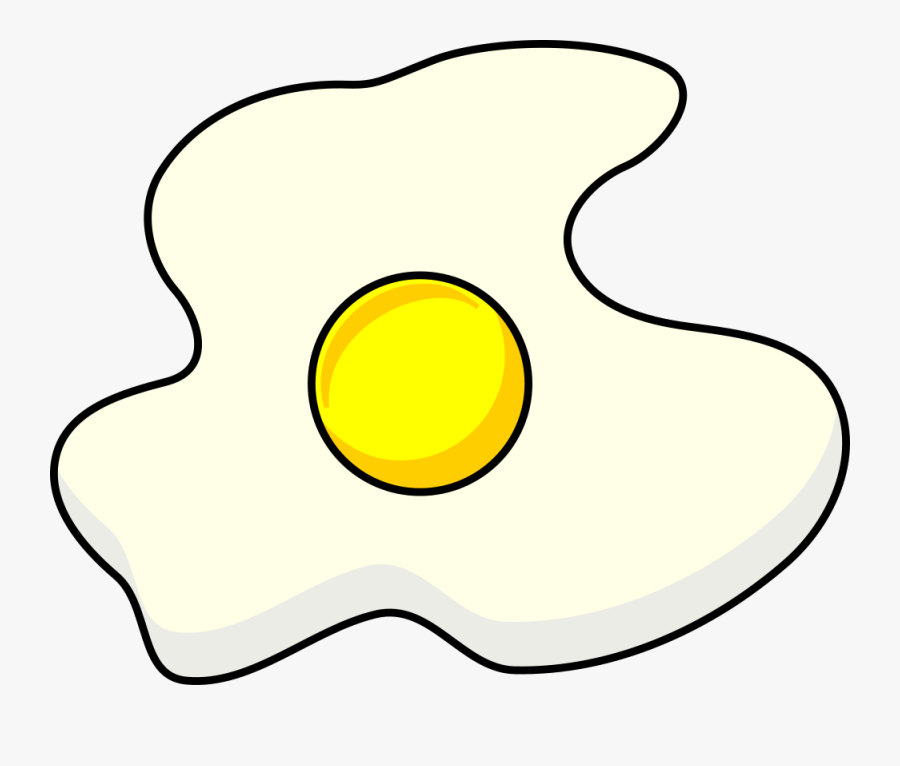 Area,artwork,yellow - Egg Fry Clipart, Transparent Clipart