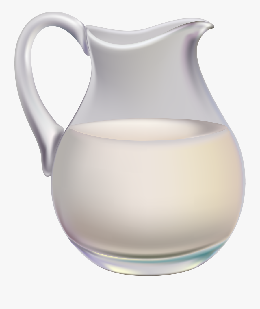 Milk Clipart Milk Jar - Milk Jar Png, Transparent Clipart