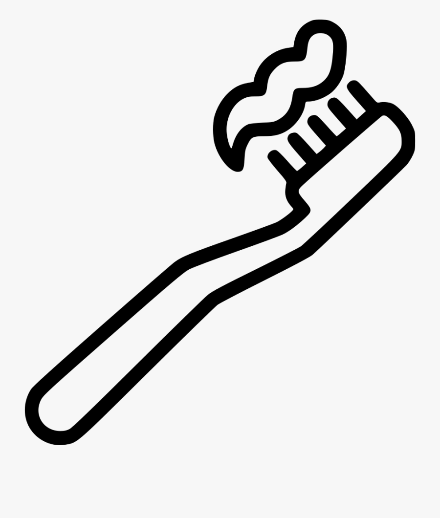 Toothbrush Clipart Svg - Toothbrush Icon Png, Transparent Clipart