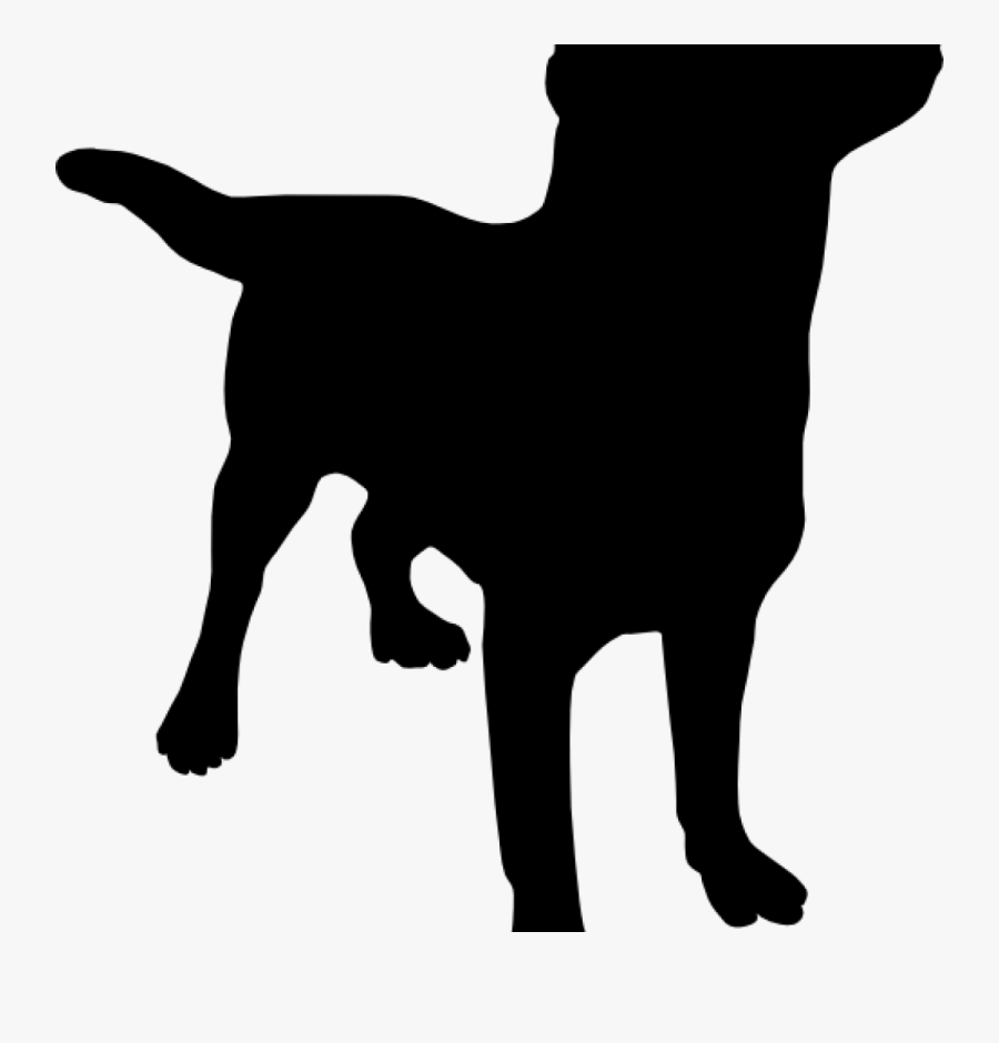 Black Lab Clip Art Black Lab Silo Clip Art At Clker - Dog Clipart Silhouette Png, Transparent Clipart