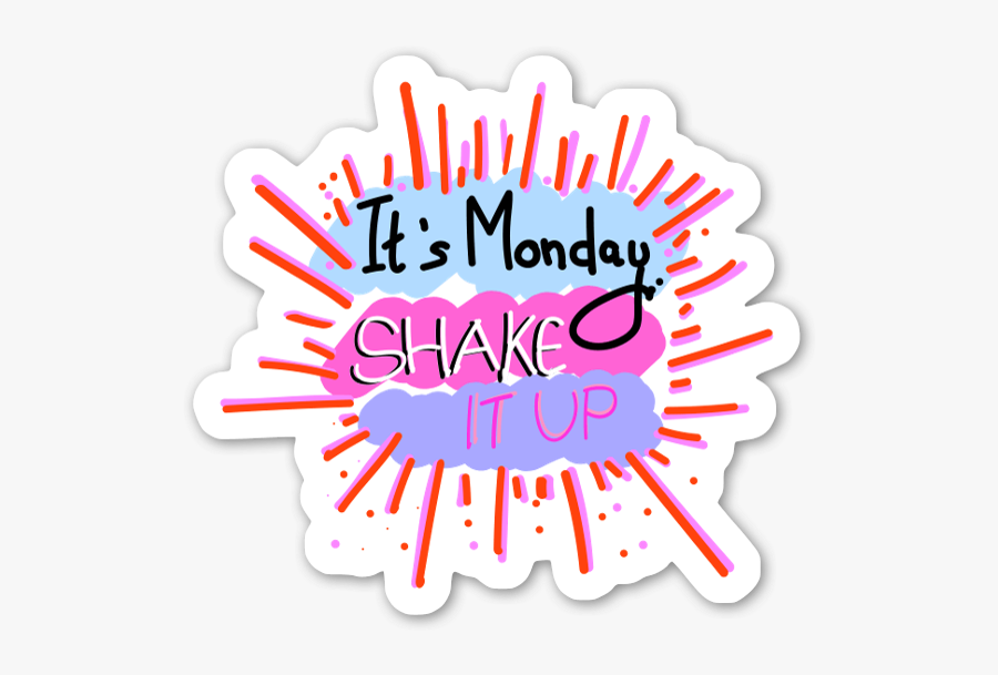 Monday Sticker - Monday Motivation Kids, Transparent Clipart