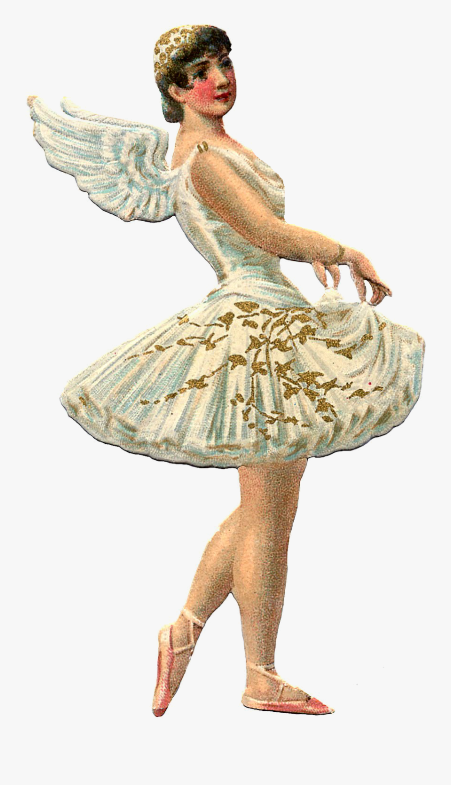 Dove Wing Ballet Costume, Transparent Clipart