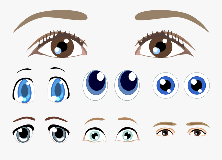 Download Eyebrow Clip Art - Eyes Vector , Free Transparent Clipart ...