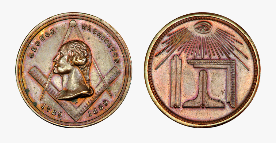 Clip Art Masonic Temple Alexandria - 5 Centime D Euro, Transparent Clipart