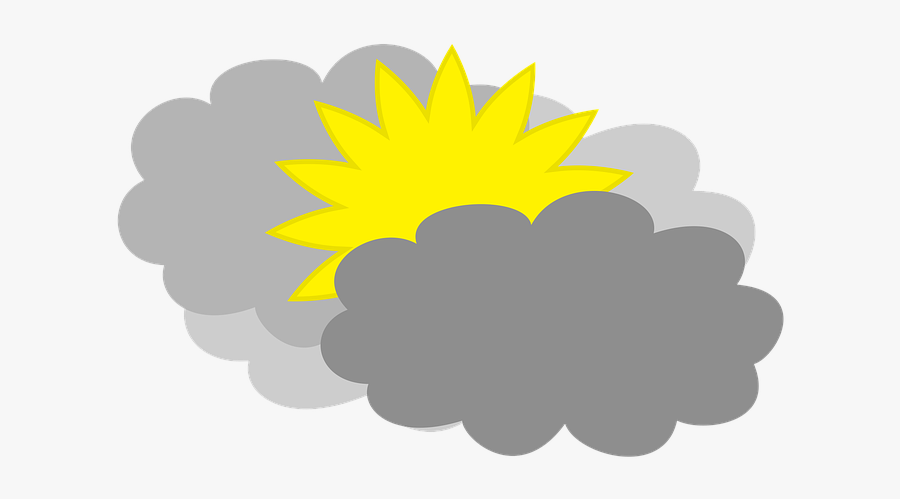 Cloudy Weather Forecast Partly Cloudy Clouds Sun Air Gif Free Transparent Clipart Clipartkey