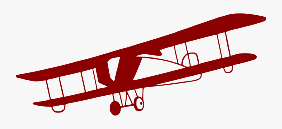 Aircraft Clipart Antique Airplane - Old Airplane Transparent Background, Transparent Clipart