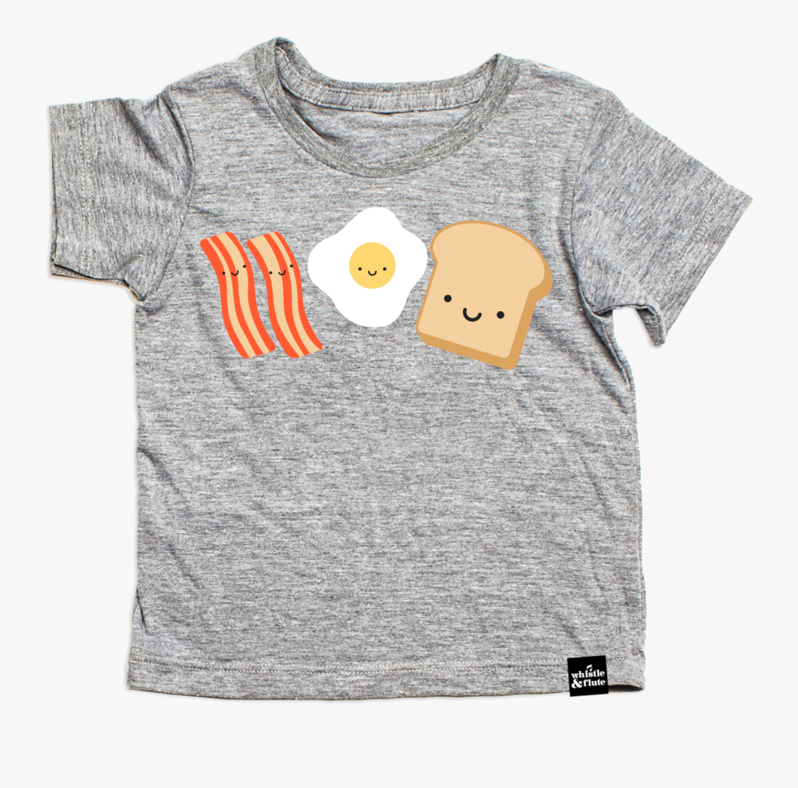 Clip Art Kawaii Breakfast - Kawaii Shirt, Transparent Clipart