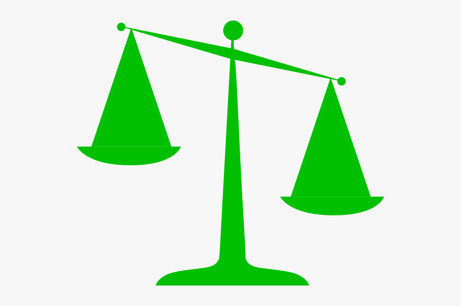 Scale Clipart Balanced - Scales Of Justice Clip Art, Transparent Clipart
