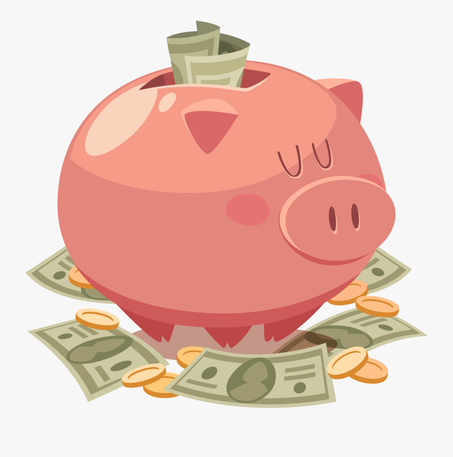 Piggy Bank Png - Piggy Bank Transparent Png, Transparent Clipart