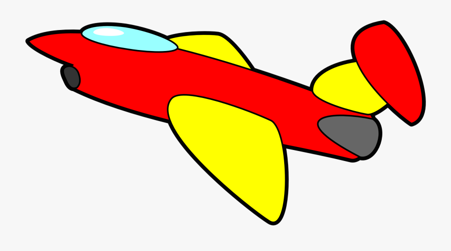 Cartoon Picture Of Jet, Transparent Clipart