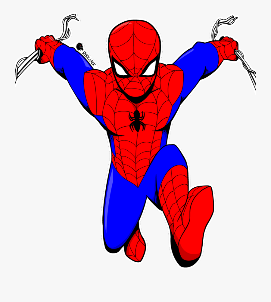 Tooonjune - Spiderman - Cartoon, Transparent Clipart