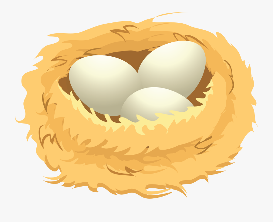 Eggs In A Nest Clip Art , Png Download - Birds Nest Clip Art , Free