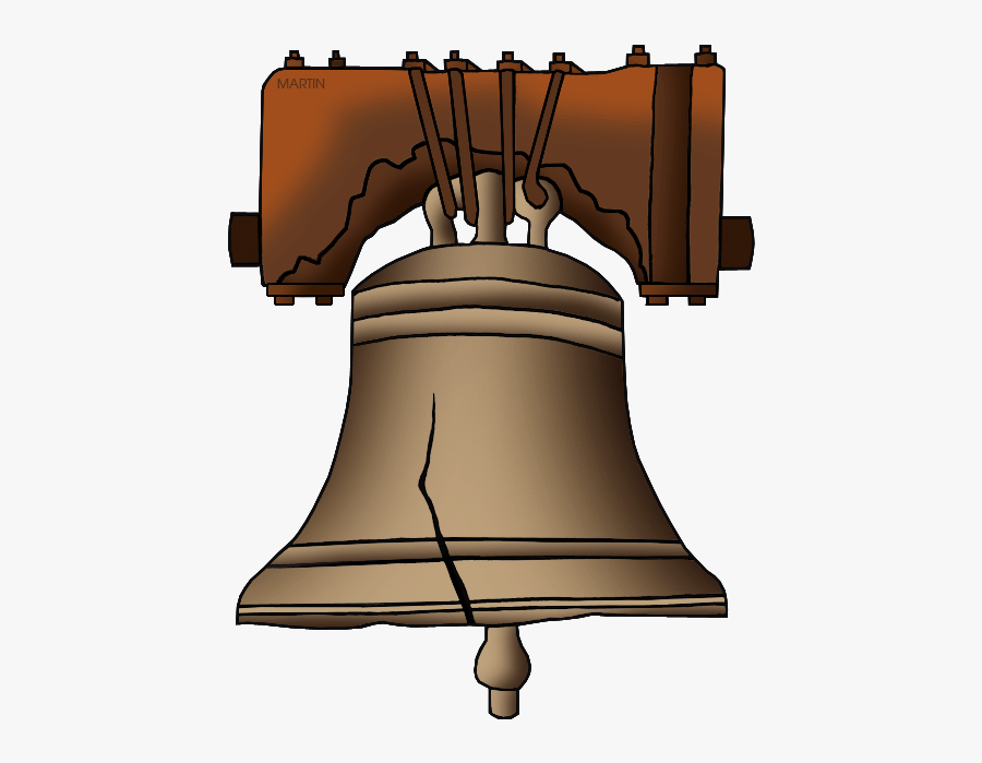 The Liberty Bell - Americans Symbols Clip Art, Transparent Clipart
