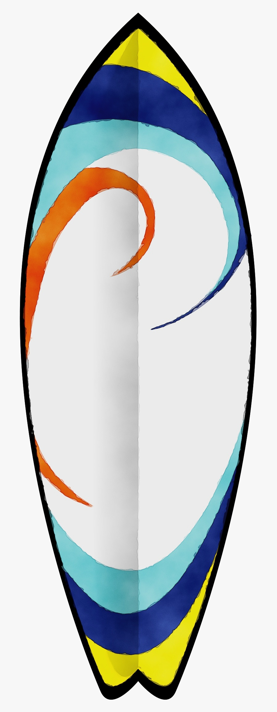 Clip Art Portable Network Graphics Transparency Image - Surf Board Clip Art, Transparent Clipart