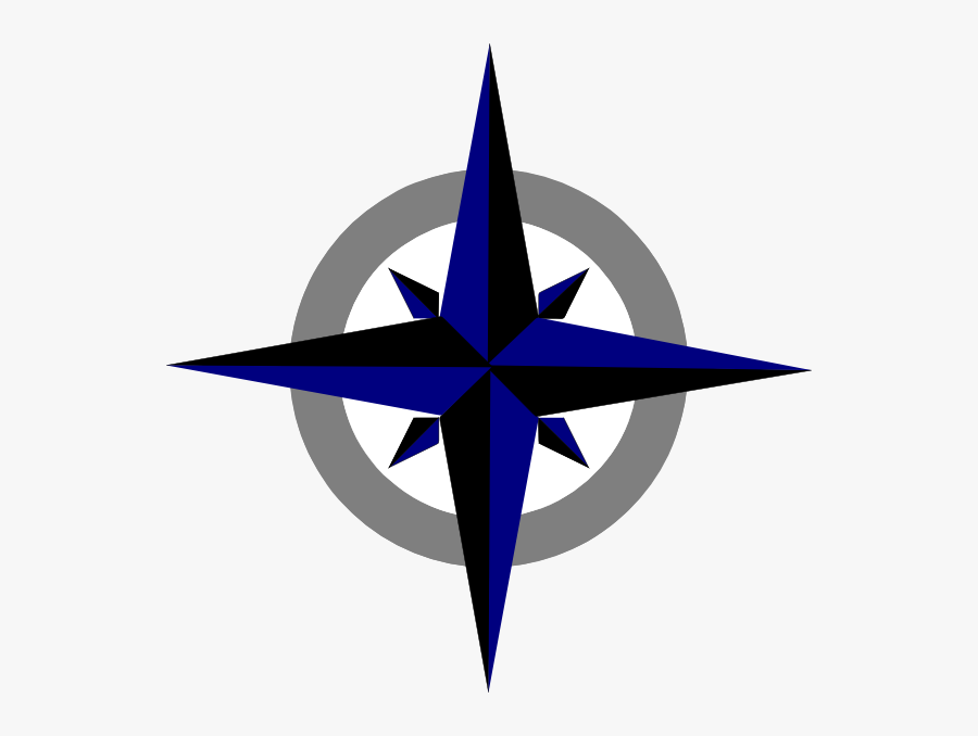 Cute Compass Rose Drawing, Transparent Clipart