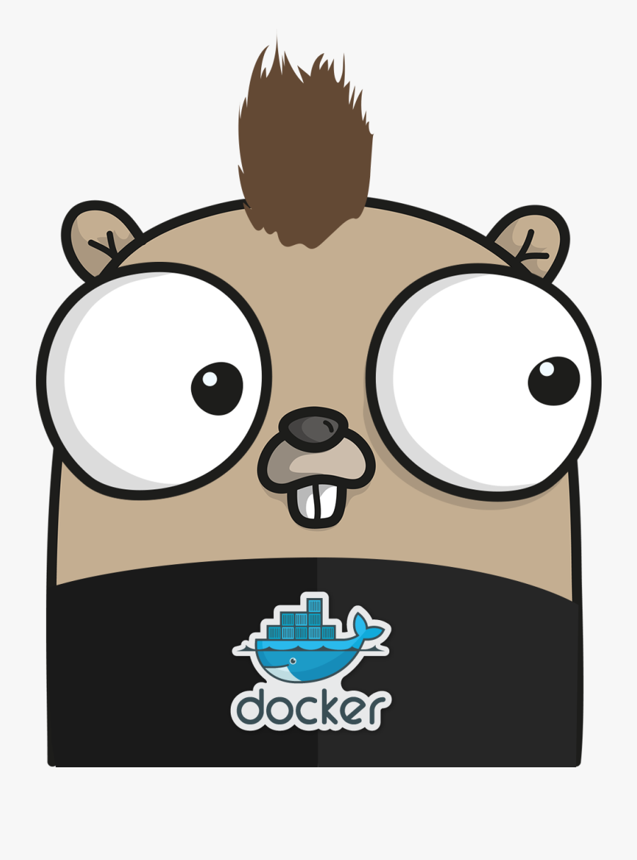 Gopher Golang, Transparent Clipart