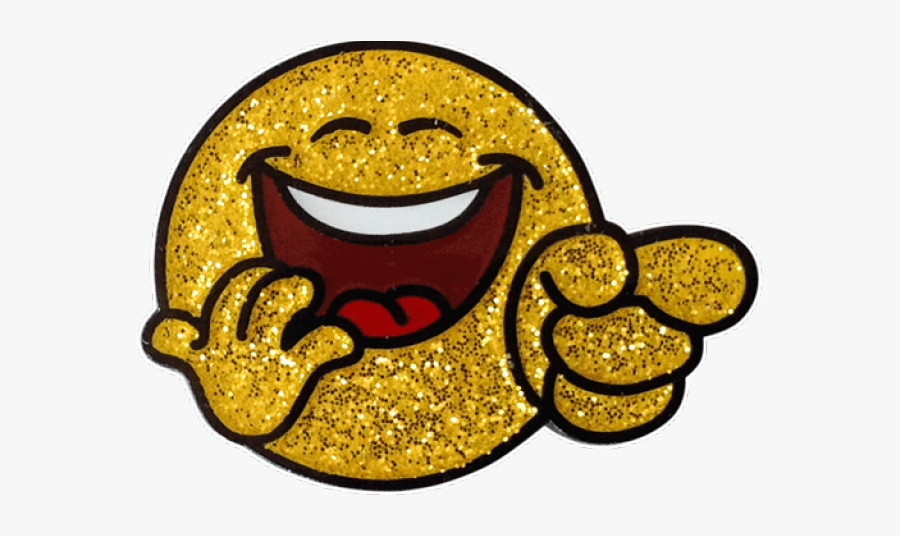 Emoji Lol Smiley Face Ball Marker & Hat Clip, Transparent Clipart