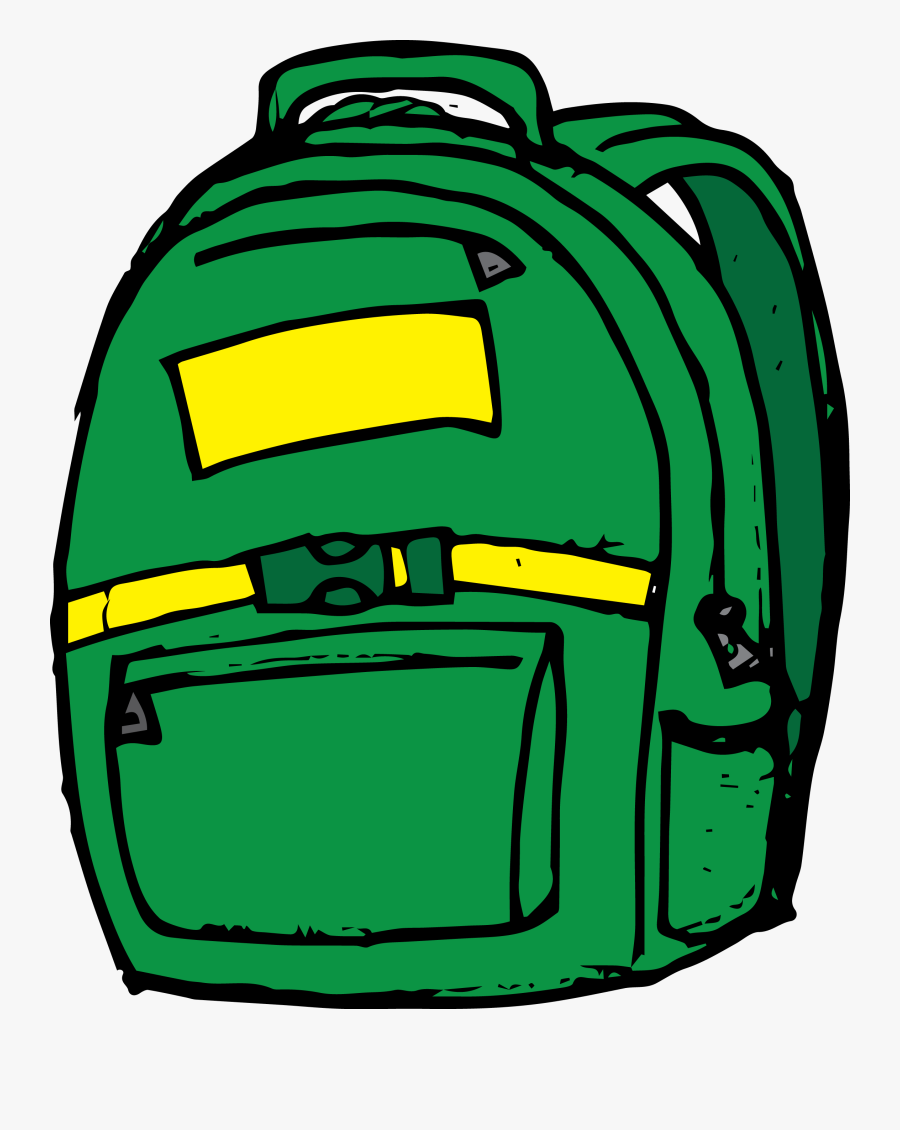 Purple School Bag Clipart - Backpack Red Clip Art, Transparent Clipart