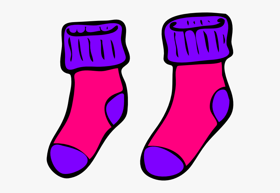 Matching Socks Clipart - Socks Clip Art, Transparent Clipart