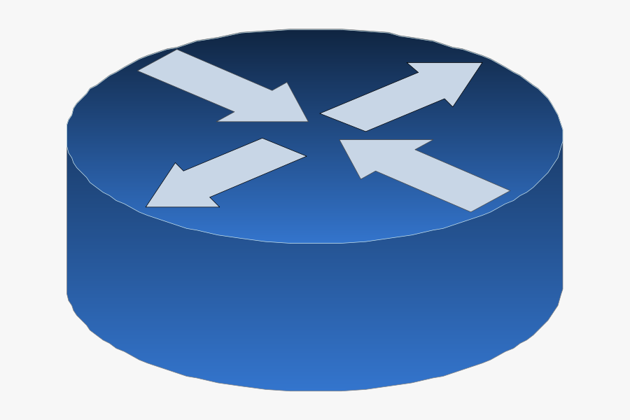 Router Symbol Images & Pictures - Network Router Symbol, Transparent Clipart