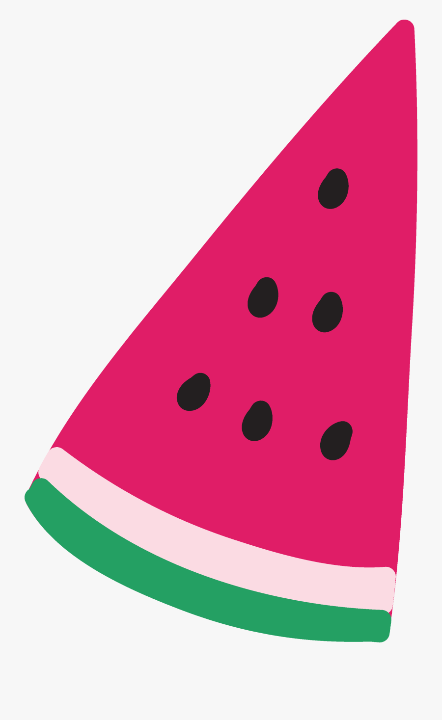 Watermelon Slice Svg Cut File - Watermelon, Transparent Clipart