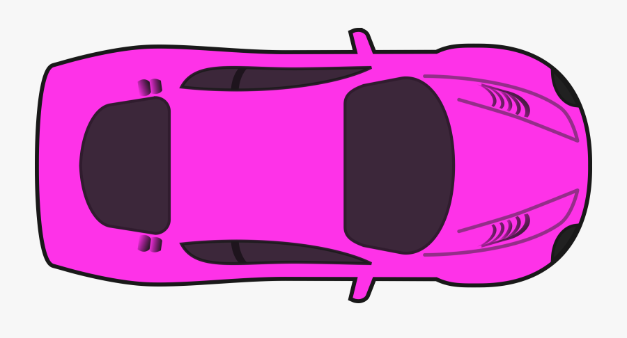 Clipart - Top View Car Clipart, Transparent Clipart